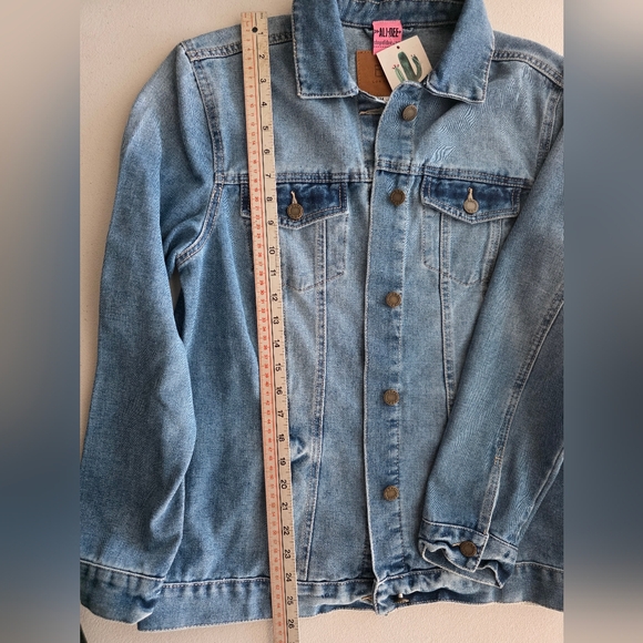 Ali Dee Western Sequin Bow Denim Jacket ✨ Glam Cowgirl Coquette - Picture 9 of 12